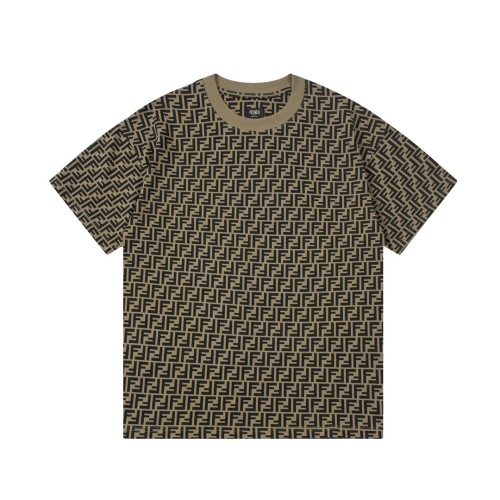 Fendi Luxury Brand Women Mens Short Sleeve T-Shirt   