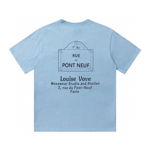 Louis Vuitton Luxury Brand Men Womens Short Sleeve T-Shirt   
