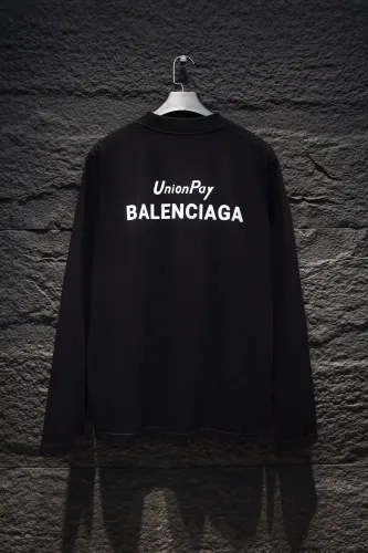 Balenciaga Womens Mens Long Sleeve Sweatshirt Luxury Brand Mens Sweatshirts   