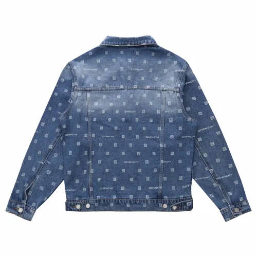 Givenchy Womens Mens Coat Luxury Brand Mens Denim Jacket with Original Box   