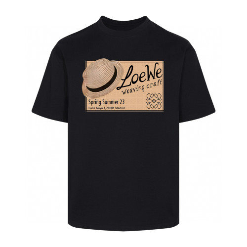 Loewe Luxury Brand Men Womens Short Sleeve T-Shirt   