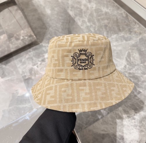 Fendi Men Womens Bucket Hat Luxury Brand Design Fendi Cap with Original Box  