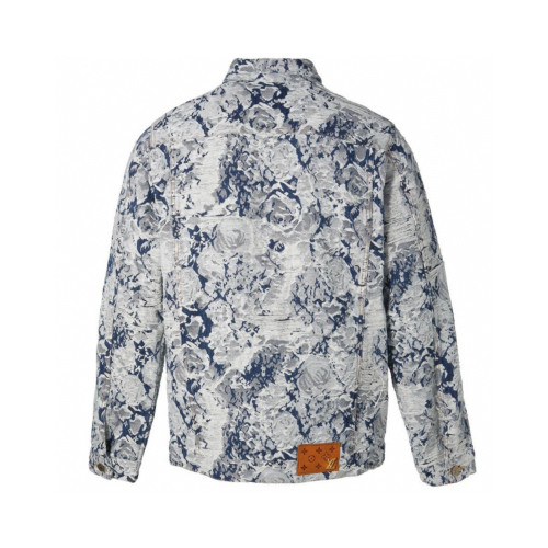 Louis Vuitton Men Womens Jackets Denim Coat Luxury Brand Mens Jackets Top Quality   