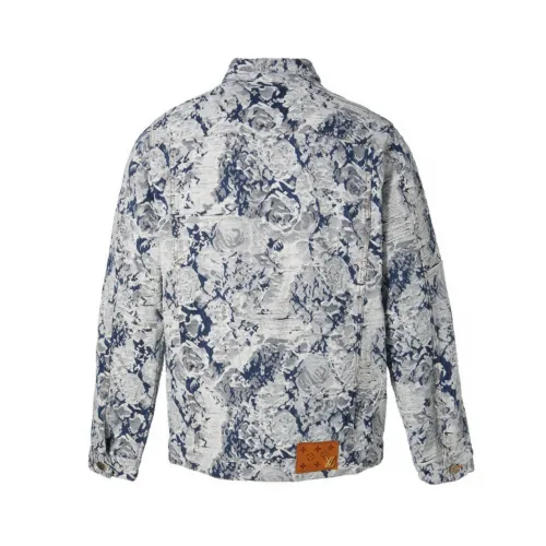 Louis Vuitton Men Womens Jackets Denim Coat Luxury Brand Mens Jackets Top Quality   