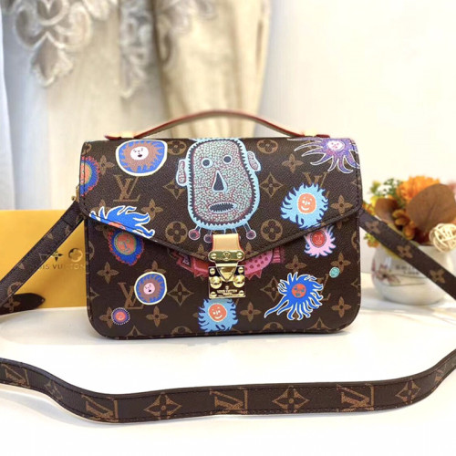 Louis Vuitton Womens Bags Crossbody Bag POCHETTE MÉTIS Monogram canvas Luxury Brand Messenger Shoulder Bags with Original Box  