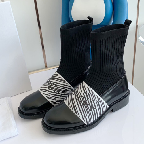 Givenchy Womens Shoes Boots Fashion Type Luxury Brand GIVENCHY BOOTS IN LEATHER with Original Box