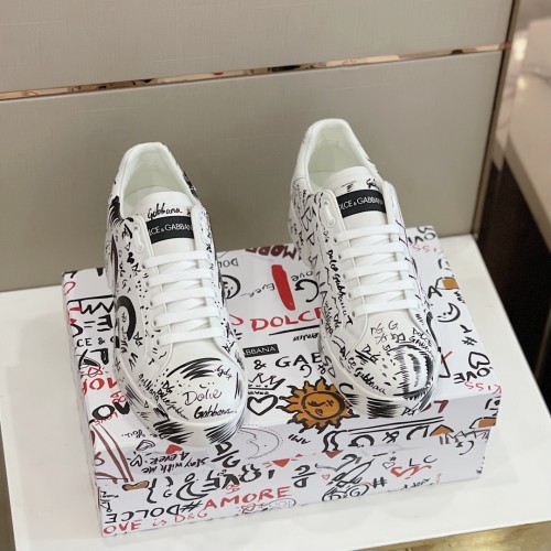 Dolce&Gabbana Men Shoes Sneakers Luxury Brand Casual Shoes for Men with Original Box