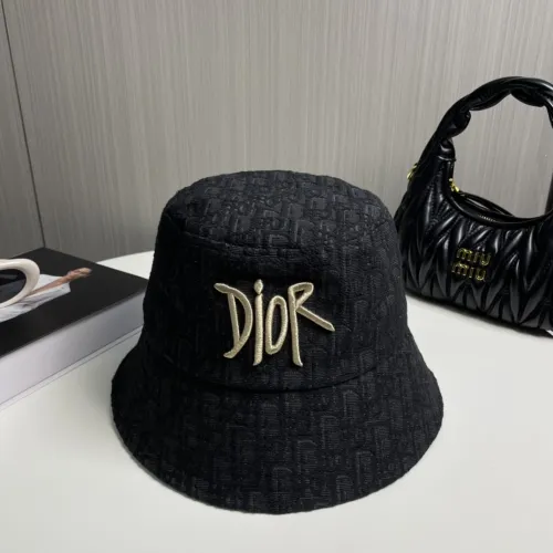 Dior Men Womens Bucket Hat Luxury Brand Design Dior Cap with Original Box  