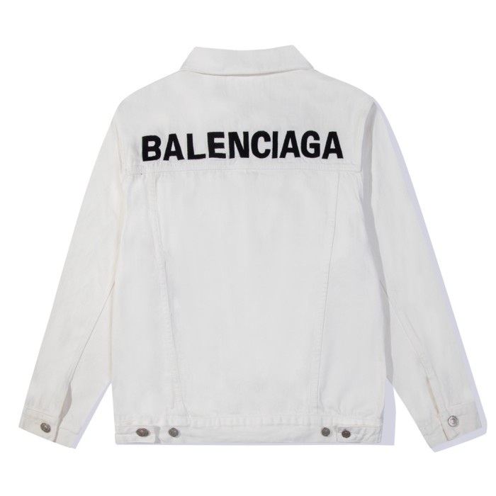 Balenciaga Men Womens Jacket Denim Coat Luxury Brand Mens Jackets Top Quality   