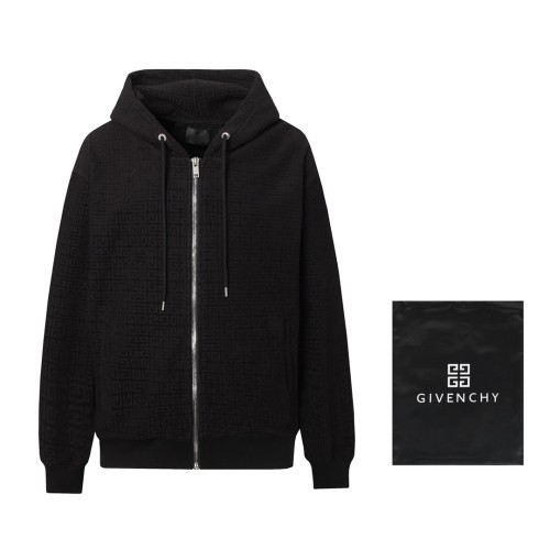 Givenchy Womens Mens Long Sleeve Sweatshirt Zip Hoodie Luxury Brand Mens Sweatshirt   