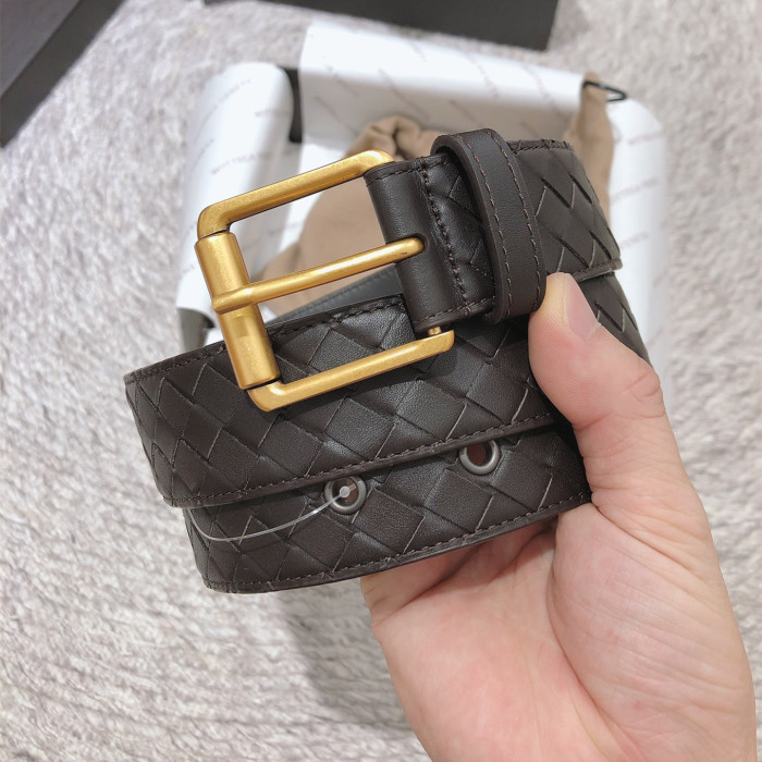 Bottega Veneta Mens Belt Luxury Brand Design Fashion Type with Original Box