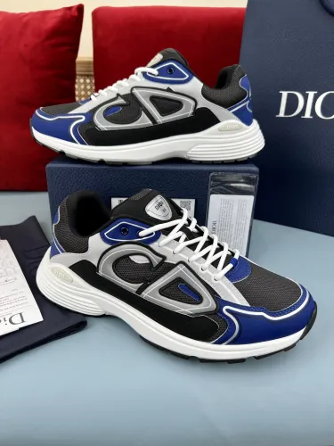Dior Mens Shoes Sneakers Luxury Brand B30 SNEAKER Mesh and Technical Fabric 3SN279ZND_H000 with Original Box Whatsapp 