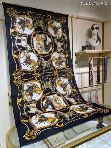 Hermes Scarves Womens Fashion Scarf Shawl 172