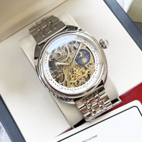 Cartier Mens Watch Luxury Brand Design Fashion Type with Original Box