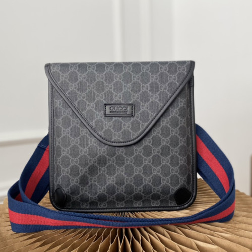 Gucci Mens Womens Fashion Bags Shoulder Bag Luxury Brand Neo Vintage GG medium messenger 598604 9C2VT 8745 with Original Box