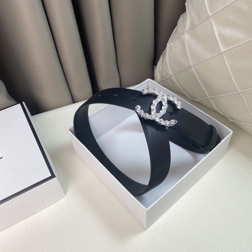 Chanel Womens Belt Luxury Brand Design Fashion Type with Original Box