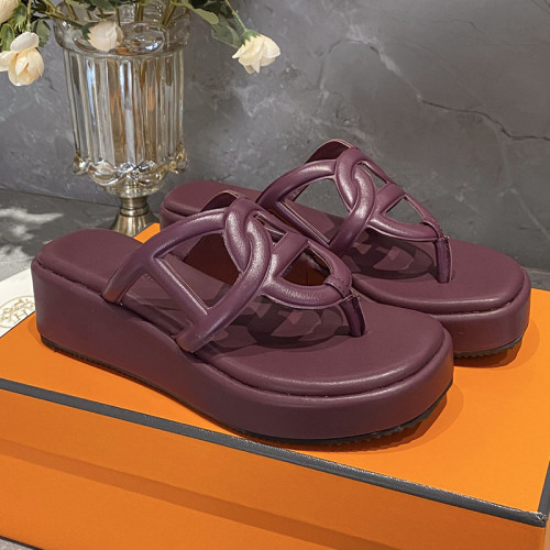 Hermes Womens Shoes Extra Slippers Casual Fashion Slipper Luxury Brand with Original Box