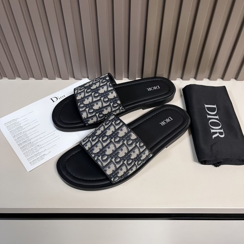 Dior Men Shoes Sandals Luxury Brand Fashion DIOR AQUA SANDAL Black Dior Oblique Jacquard with Original Box 3SA135ZSA_H969 Whatsapp 