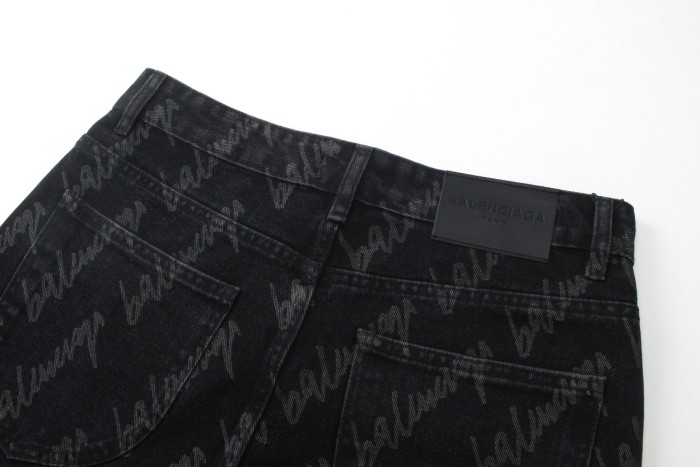 Balenciaga Luxury Brand Women Mens Pant Jeans with Original Box   