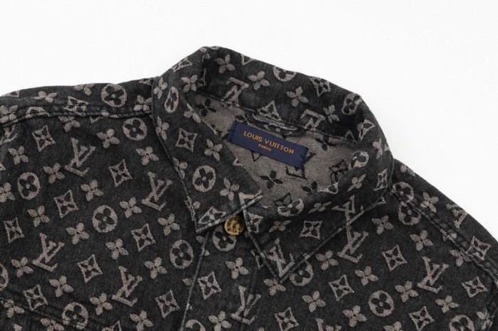 Louis Vuitton Men Womens Jackets Denim Luxury Brand Mens Jackets Top Quality   