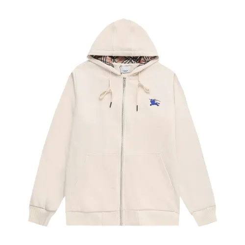 Burberry Womens Mens Sweatshirt Luxury Brand Mens Zip Hoodie   
