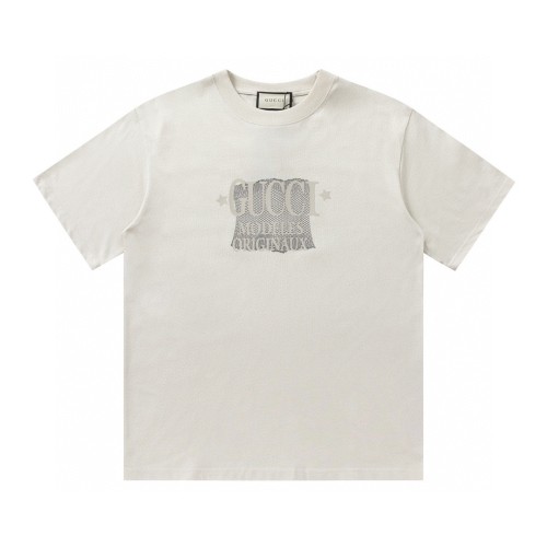 Gucci Luxury Brand Women Mens Short Sleeve T-Shirt   