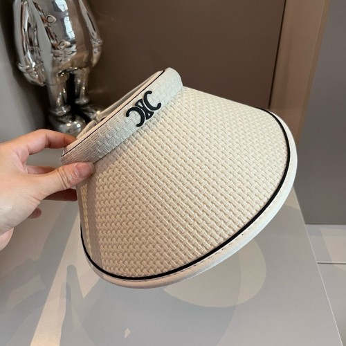 Celine Womens Hats Luxury Brand Design Celine Visor Hat with Original Box  