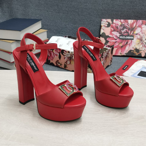 Dolce & Gabbana Womens Shoes Sandals Pumps Lurex Sandals with Original Box Heel 15cm