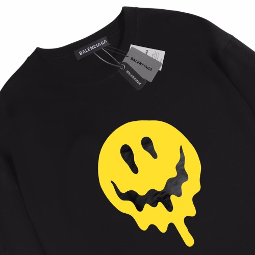 Balenciaga Luxury Brand Women Mens Long Sleeve T-Shirt   