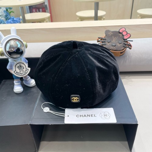 Chanel Womens Hats Luxury Brand Beret Hat with Original Box  