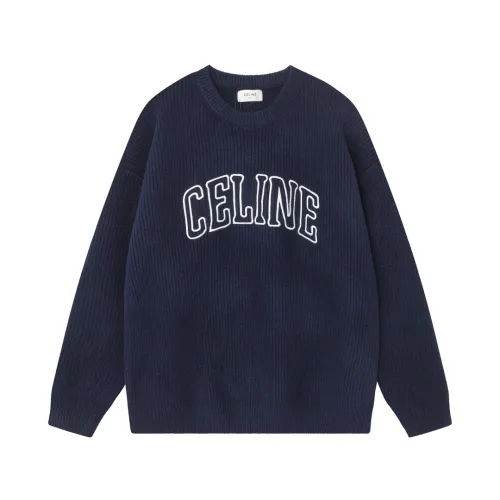 Celine Men Womens Sweater Luxury Brand Womens Knitwear Top Quality   