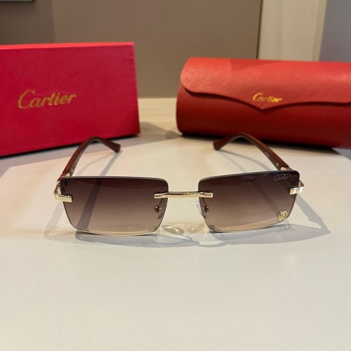 Cartier Sunglasses Luxury Brand Mens Sunglasses with Original Box  