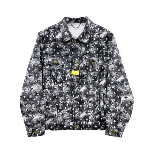 Louis Vuitton Men Womens Jackets Denim Coat Luxury Brand Mens Jackets Top Quality   