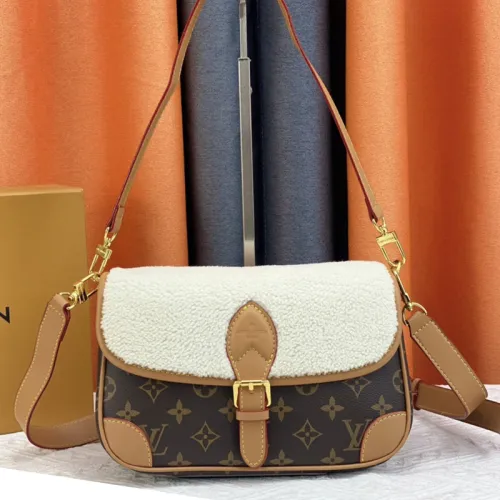 Louis Vuitton Womens Bags Luxury Brand DIANE M45985 Monogram coated canvas with Original Box