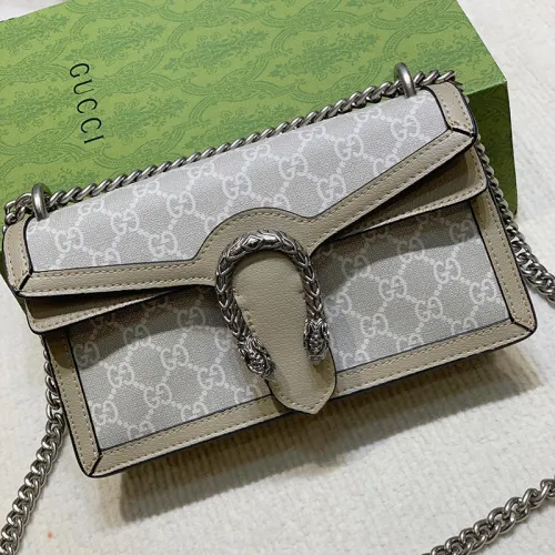 Gucci Womens Bags Crossbody Shoulder Messenger Bags Luxury Brand Dionysus GG small shoulder bag 499623 UULBN 9683 with Original Box