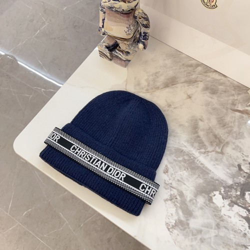 Dior Men Womens Knit Hat Luxury Brand Design Dior Cap with Original Box  
