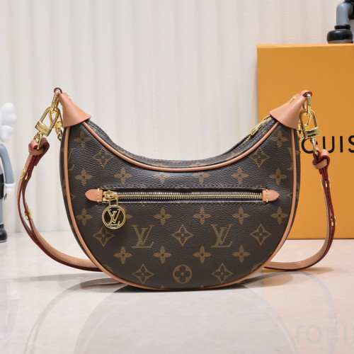 Louis Vuitton Womens Bags Messenger Shoulder Bags Luxury Brand Nicolas Ghesquière Croissant Bag with Original Box M81098