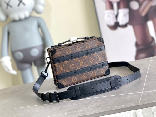 Louis Vuitton Womens Mens Bag Luxury Brand Fashion Type Handle Soft Trunk with Original Box  