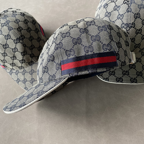 Gucci Womens Cap Baseball Hat Luxury Brand Original GG Canvas Baseball Hat With Web 200035 KQWBG 9791 with Original Box  