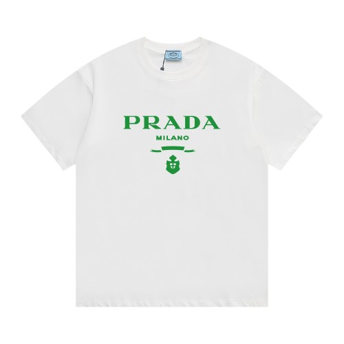 Prada Luxury Brand Men Womens Short Sleeve T-Shirt   