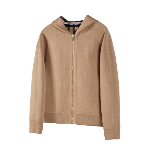 Burberry Women Mens Hoodie knit Coat Luxury Brand Mens Reversible Check Jacket Top Quality   