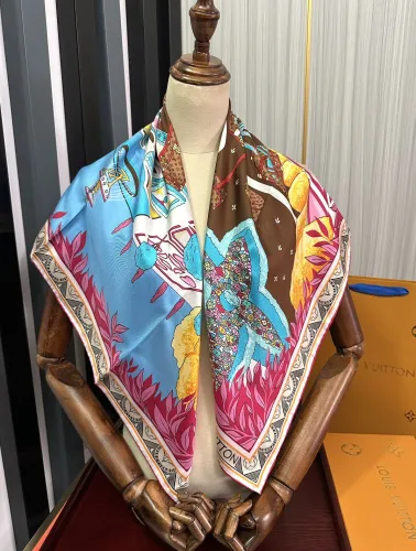 Louis Vuitton Scarves Womens Fashion Scarf with Original Box   