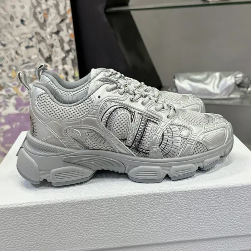 Dior Womens Shoes Sneakers Casual Luxury Brand Dior Chrono Sneaker Mesh with Leather-Effect Panels with Original Box KCK414TXX_S15U whatsapp 