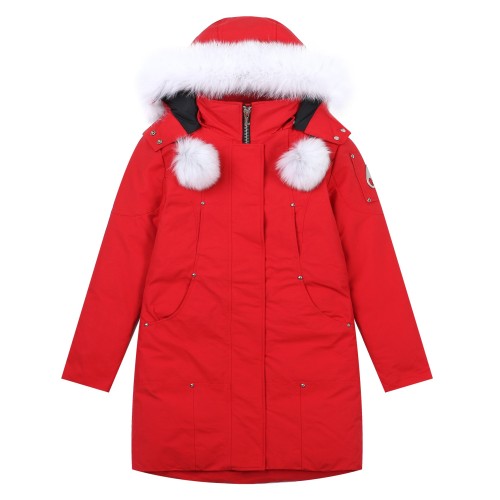 Moose Knuckles Design Mens Womens Winter Windprood Down Jackets Keep Warm 90% White Duck Down Thick