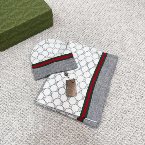 Gucci Men Womens Cap Knit Hat Scarf Luxury Brand with Original Box  