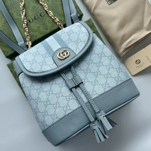 Gucci Womens Bags Backpacks Luxury Brand Gucci GG OPHIDIA MINI BACKPACK  
