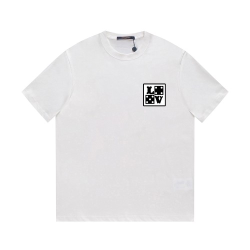 Louis Vuitton Luxury Brand Men Womens Short Sleeve T-Shirt   