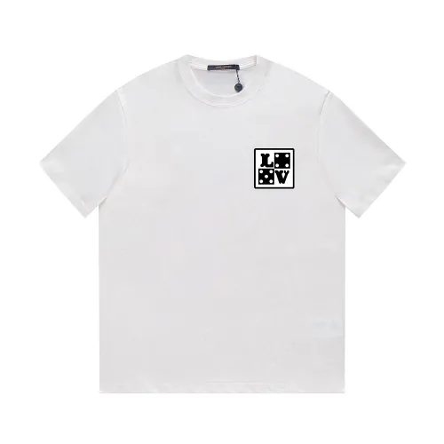 Louis Vuitton Luxury Brand Men Womens Short Sleeve T-Shirt   