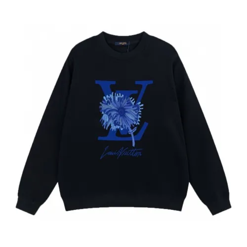 Louis Vuitton Womens Mens Long Sleeve Sweatshirt Luxury Brand Mens Hoodie   