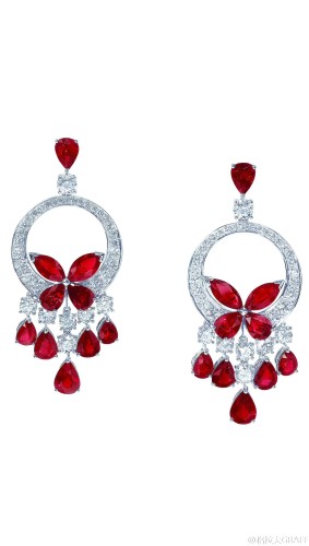 Graff Luxury Womens Earrings with Original Box